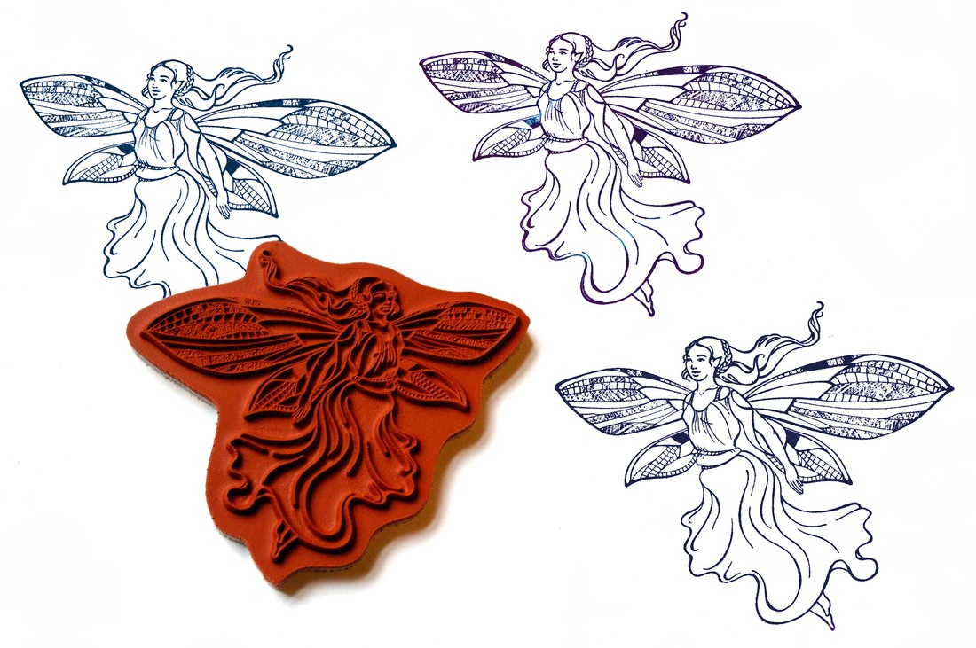 Designs by Ryn - Flower Unmounted Stamp Sheet